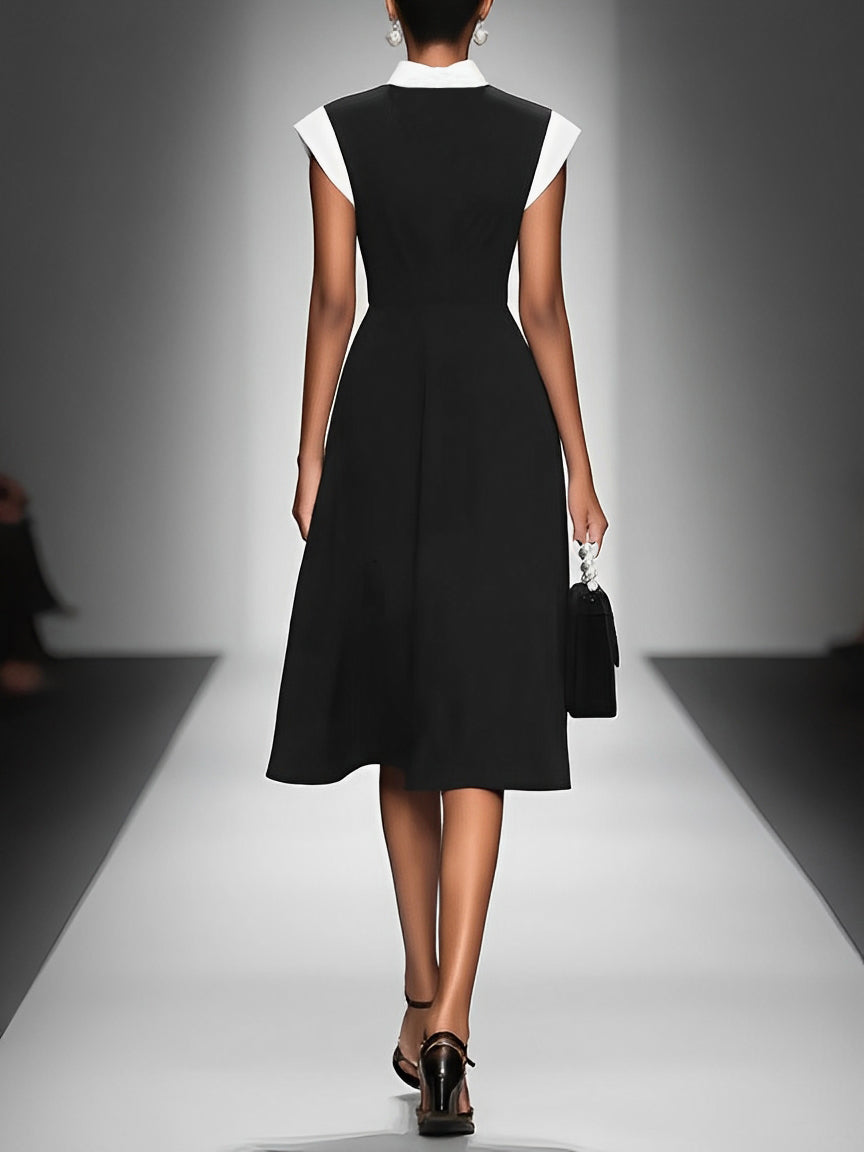 Vestido Bicolor Exclusivo de Aurelia