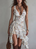 Vestido Corto Estampado Limitado de Aurelia